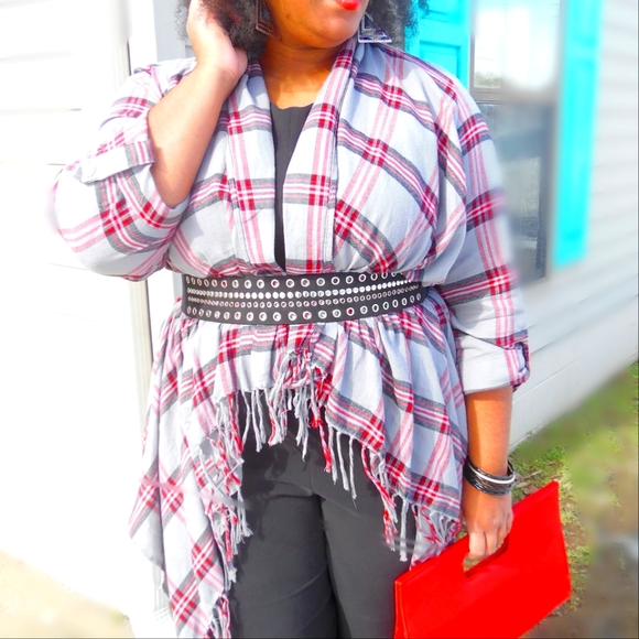 Flannel Shrug - Picture 1 of 1